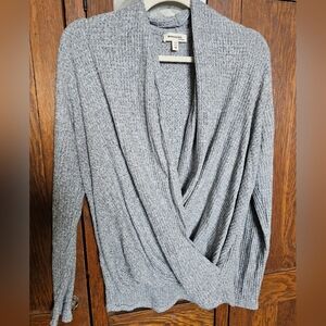 Women's Faux Wrap Sweater